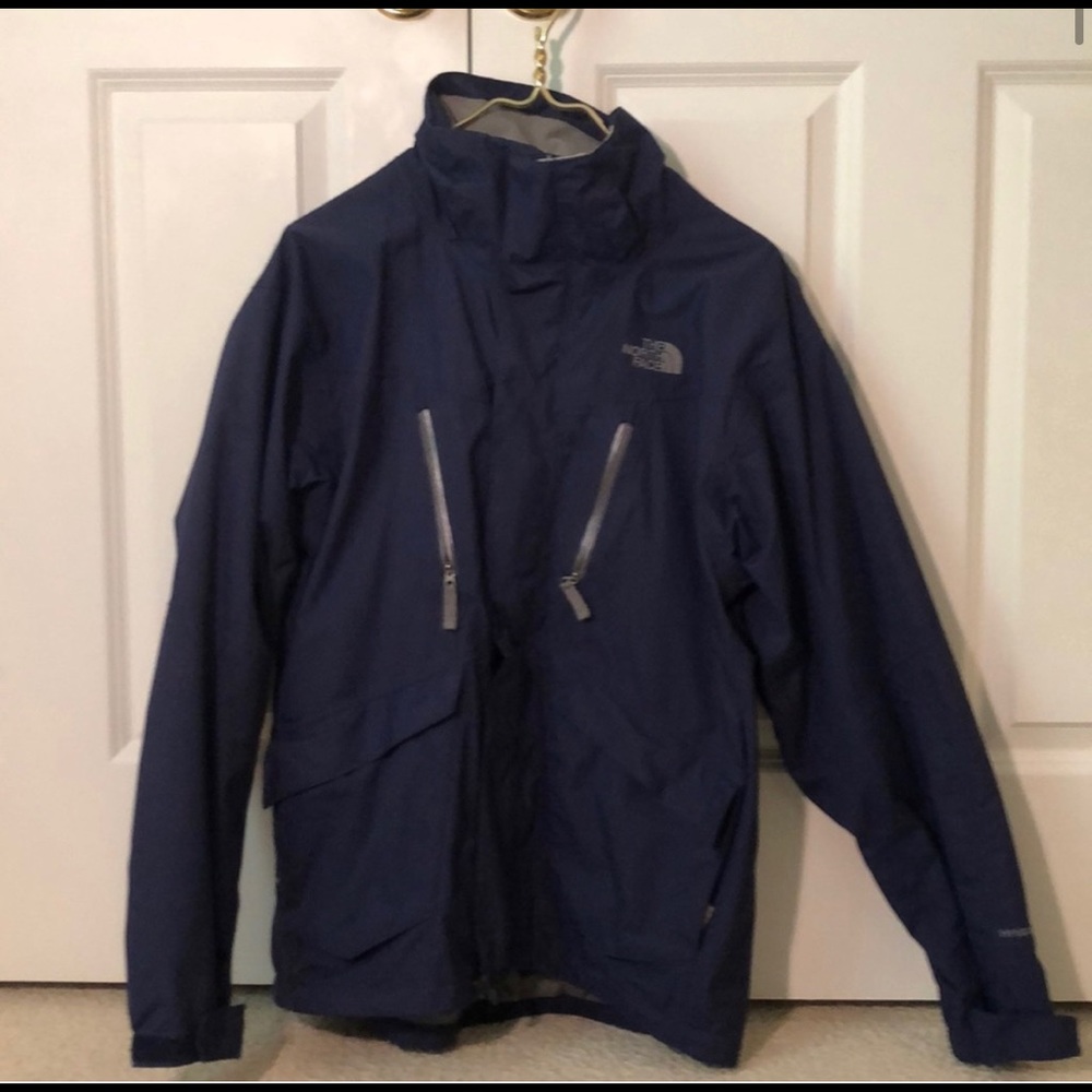 Small Navy Blue Northface winter jacket